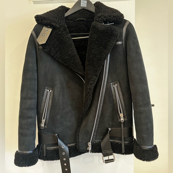 All Saints Jackets & Blazers - AllSaints Shearling Coat